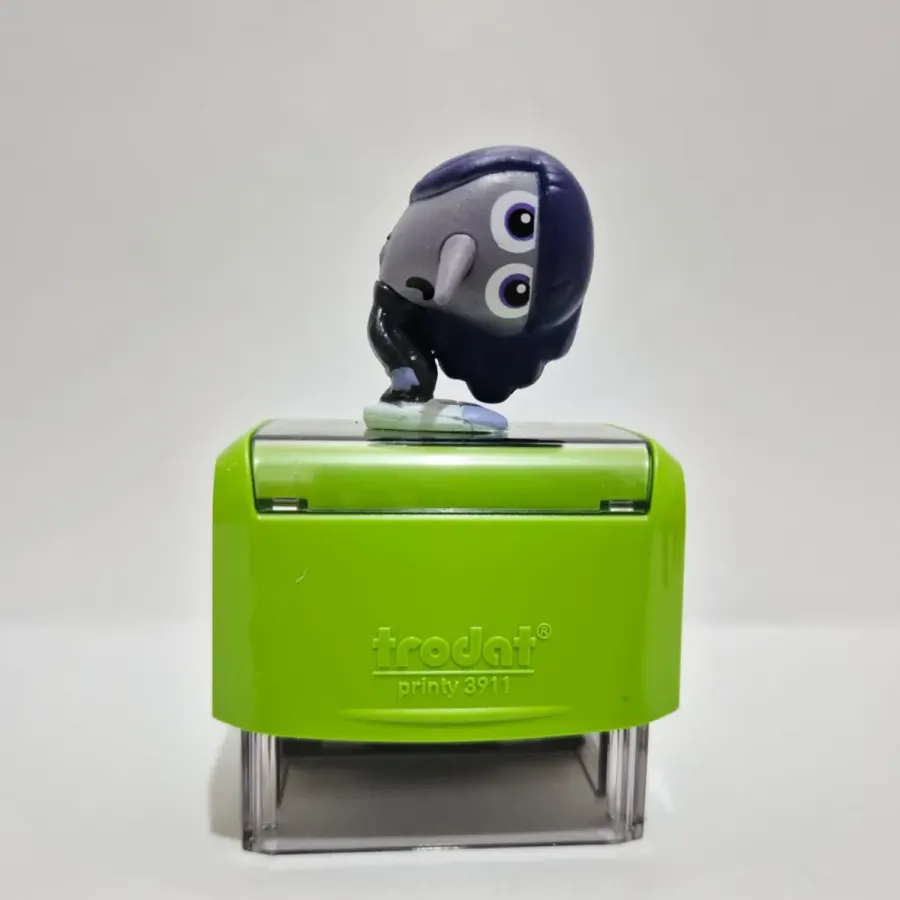 Carimbo Automático Divertidamente Medo (Trodat 3911)