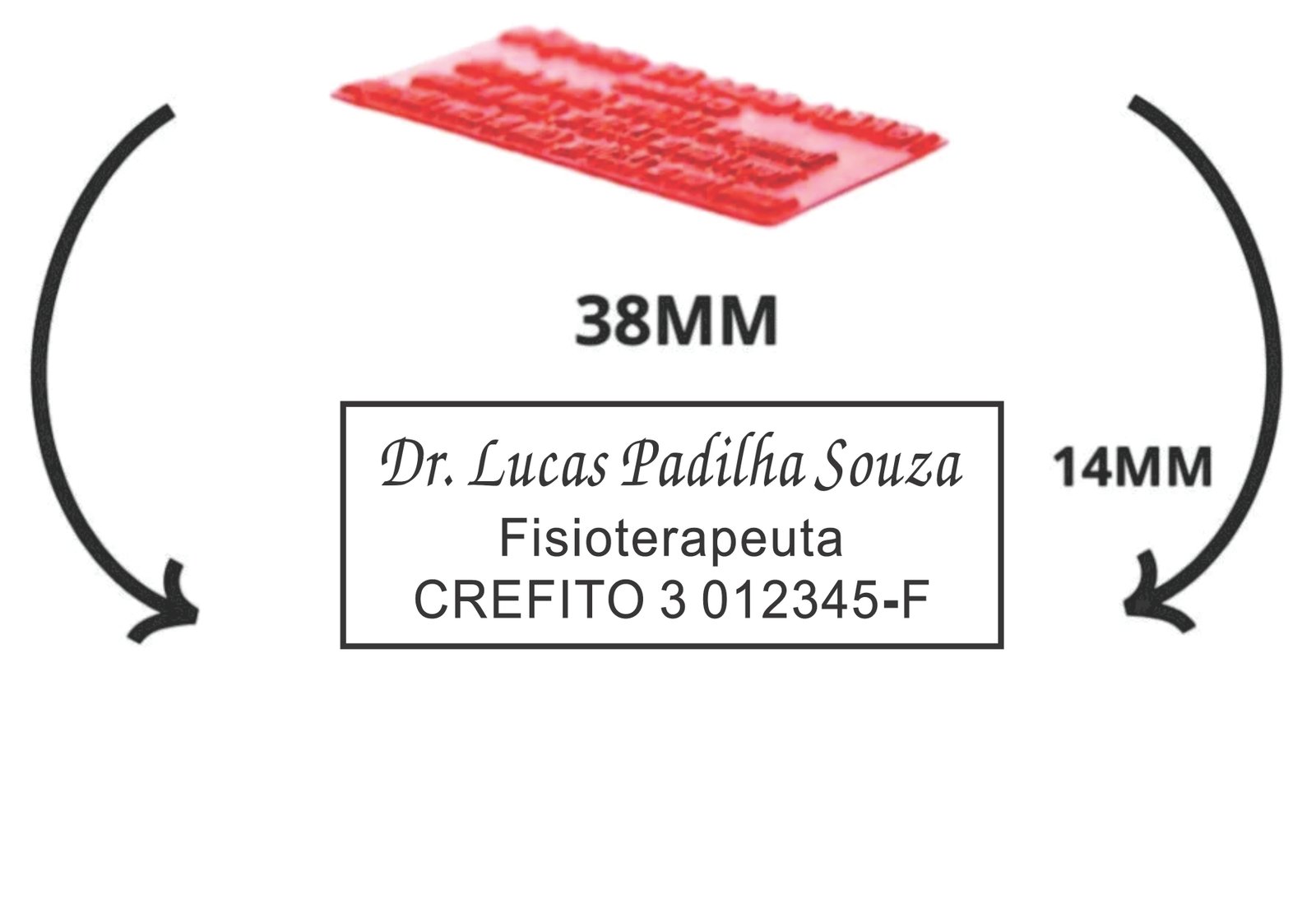 Borracha Automático 38x14mm
