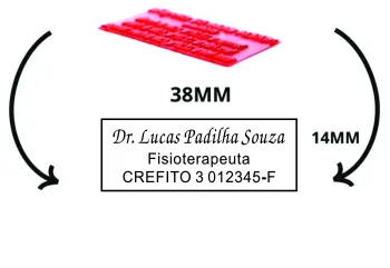 Borracha Automático 38x14mm