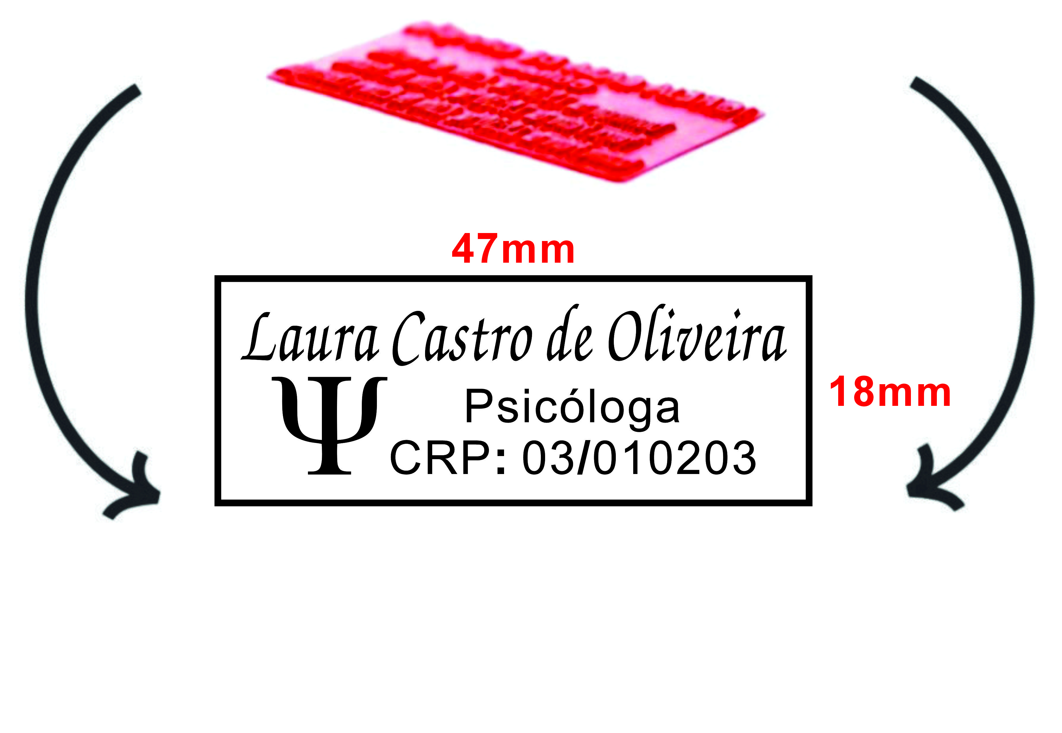 Borracha Automático 47X18mm