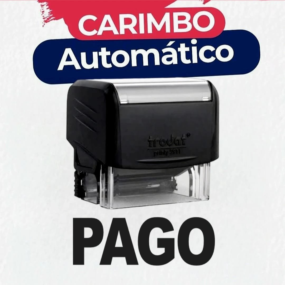 Carimbo Automático PAGO