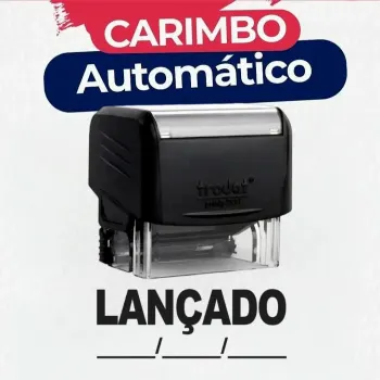 Carimbo Automático LANÇADO com data