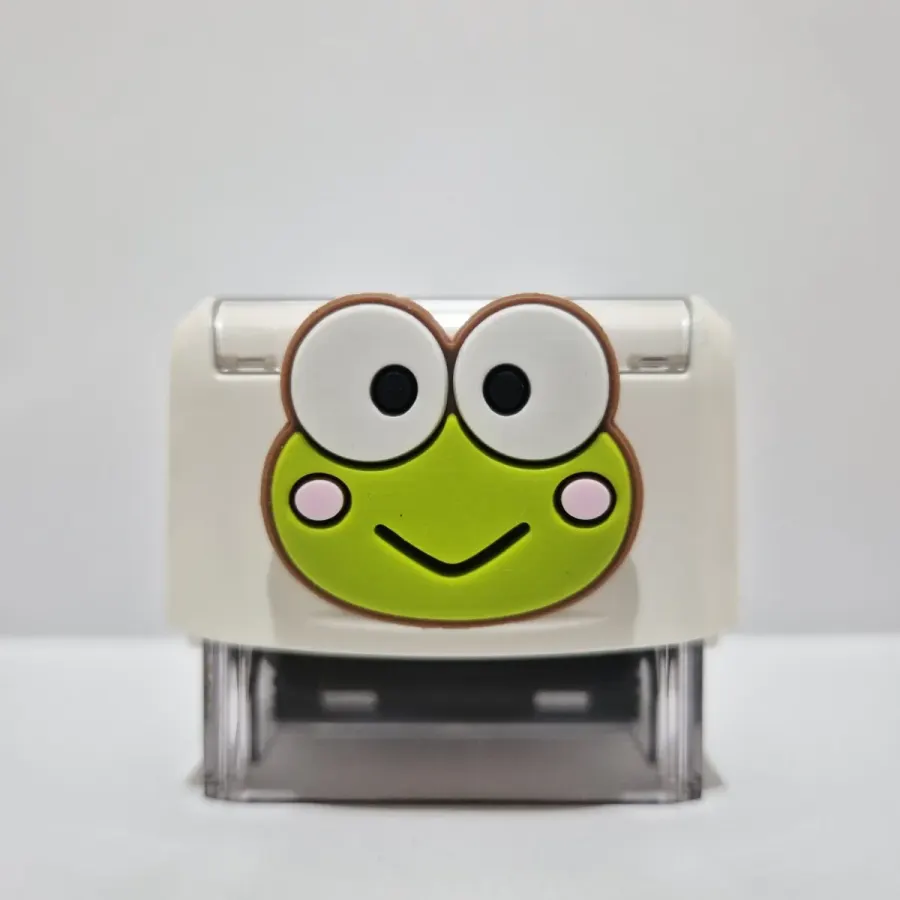 Carimbo Automático Personalizado Sapinho Keroppi