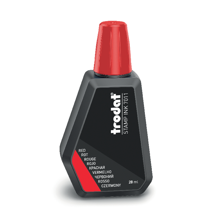 Tinta Carimbo Automático 28ml Trodat 7011 VERMELHA